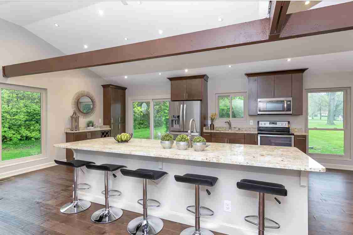 Contemporary Traditional Kitchen Remodel by MJ Woodstone Kitchen and Bath Remodeling project photo